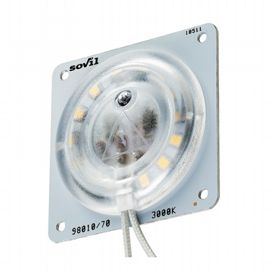 Image of Modulo LED per lampade Sovil - Illuminazione con 15 LED SMD 2835 - Consumo 10W - Resa 100W - Classe di Efficienza Energetica F - Flusso Luminoso Nominale 950 Lumen - Flusso Luminoso Reale 840 Lumen - Temperatura di Colore 3000°K - Luce Calda - Alimentazio