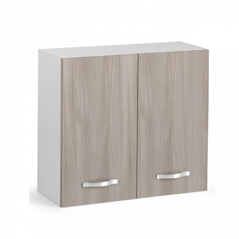Image of Pensile a muro per cucina olmo 2 ante Cm 80x32xH 72