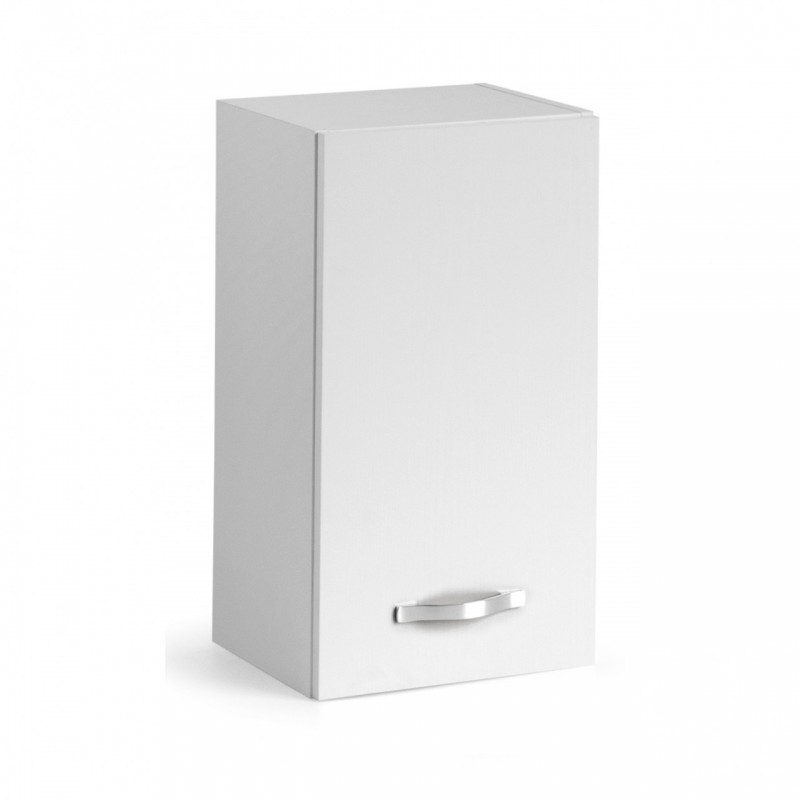 Image of Pensile per cucina componibile bianco frassinato Cm 30x32xH 72 1 anta