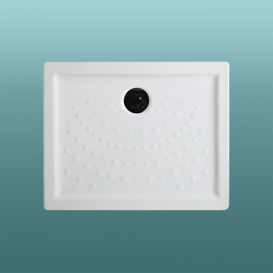 Piatto doccia angolare 80x120 h6 antiscivolo