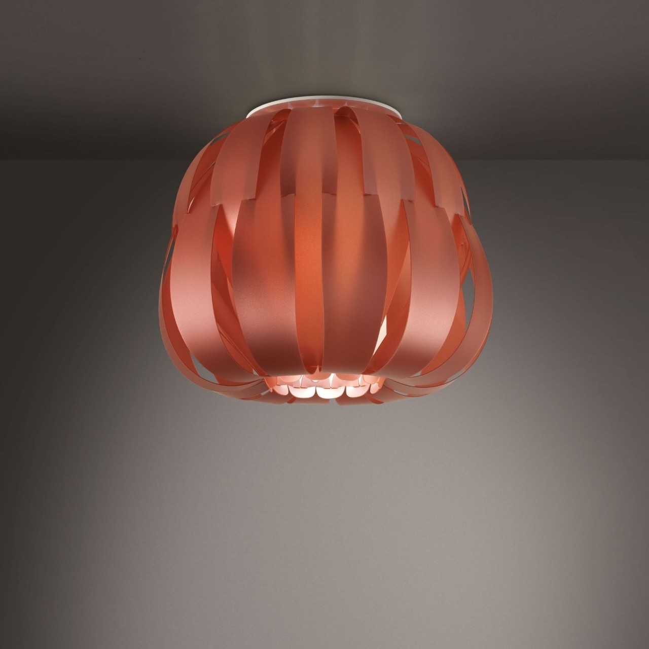 Image of Plafoniera Copper Cm. 19 x 17h