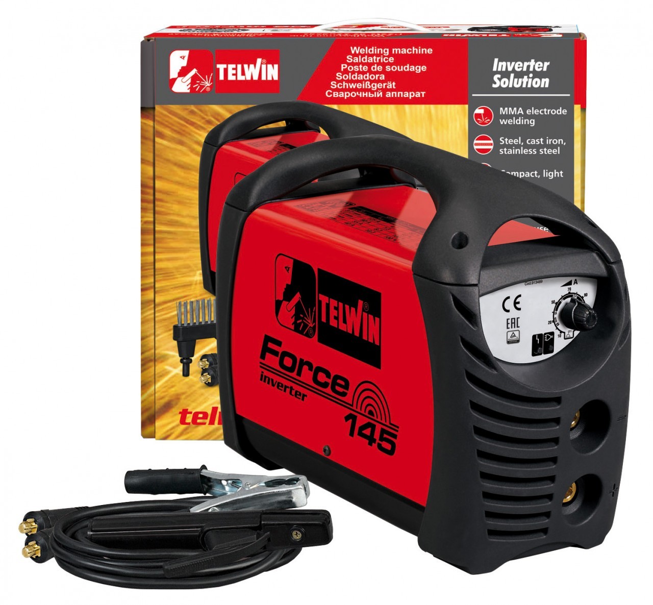 Image of Saldatrice Inverter Force 145 Kit