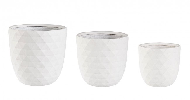 Image of Set3 P.Vaso Pyramid Bomb Bianco