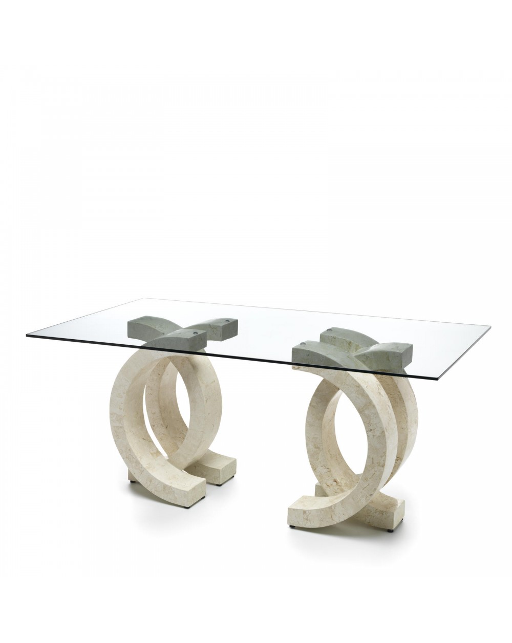 Image of Tavolo fisso 180 x 100 - Trasparente - Olimpia