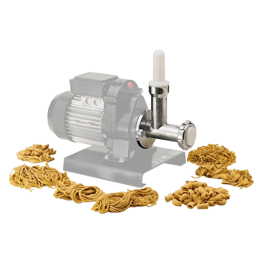Image of Torchio per pasta con 12 trafile in alluminio