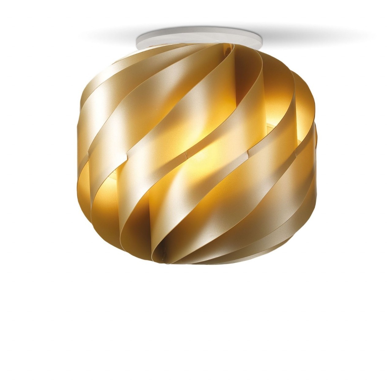 Image of Plafoniera New oro Cm. 25 x 24h