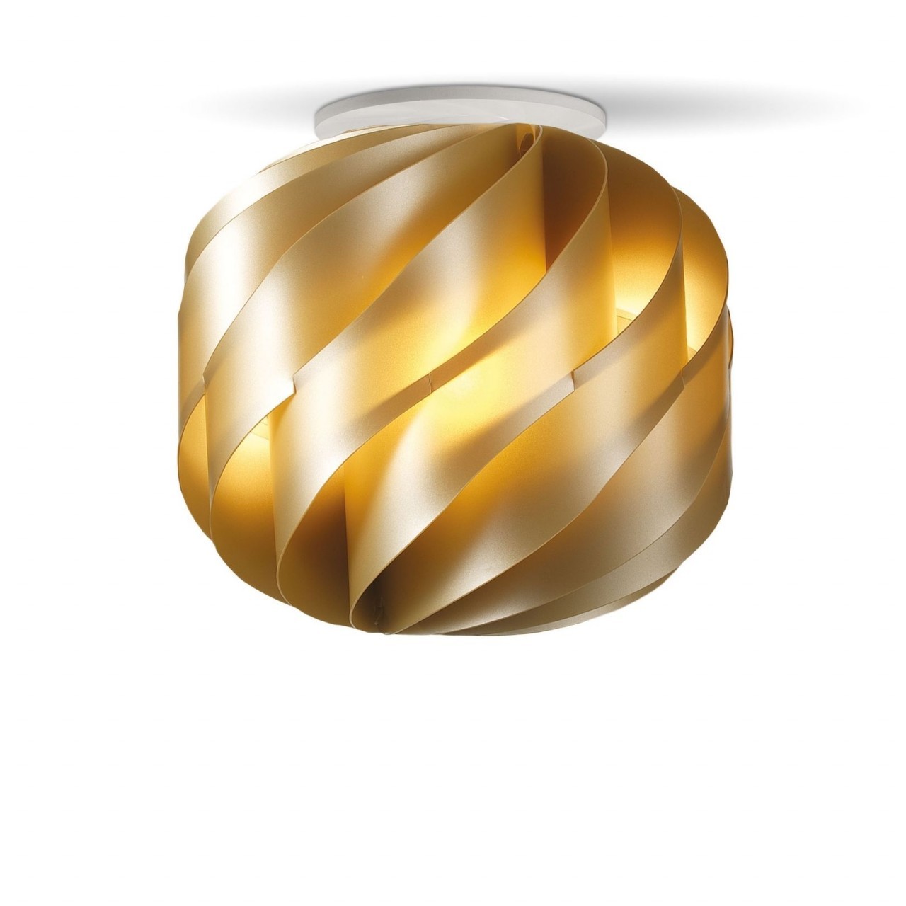 Image of Plafoniera New oro Cm. 40 x 39h