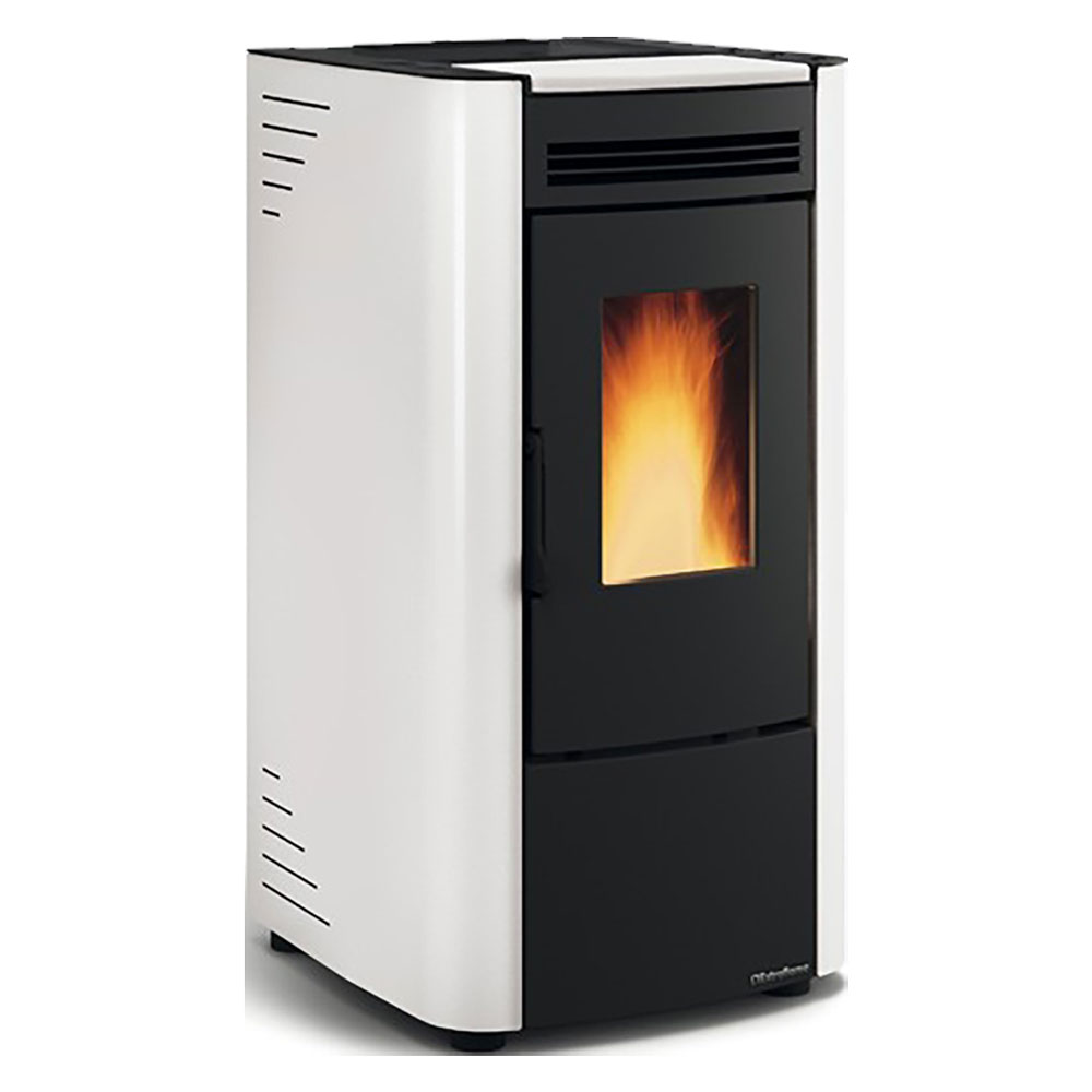 Image of Stufa A Pellet &#39;Ketty Evo 2.0&#39; Colore Bianco