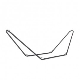 Supporto amaca in acciaio Antracite 300x80x h100 cm