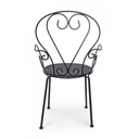 Sedia c-bracc. etienne gri-scu