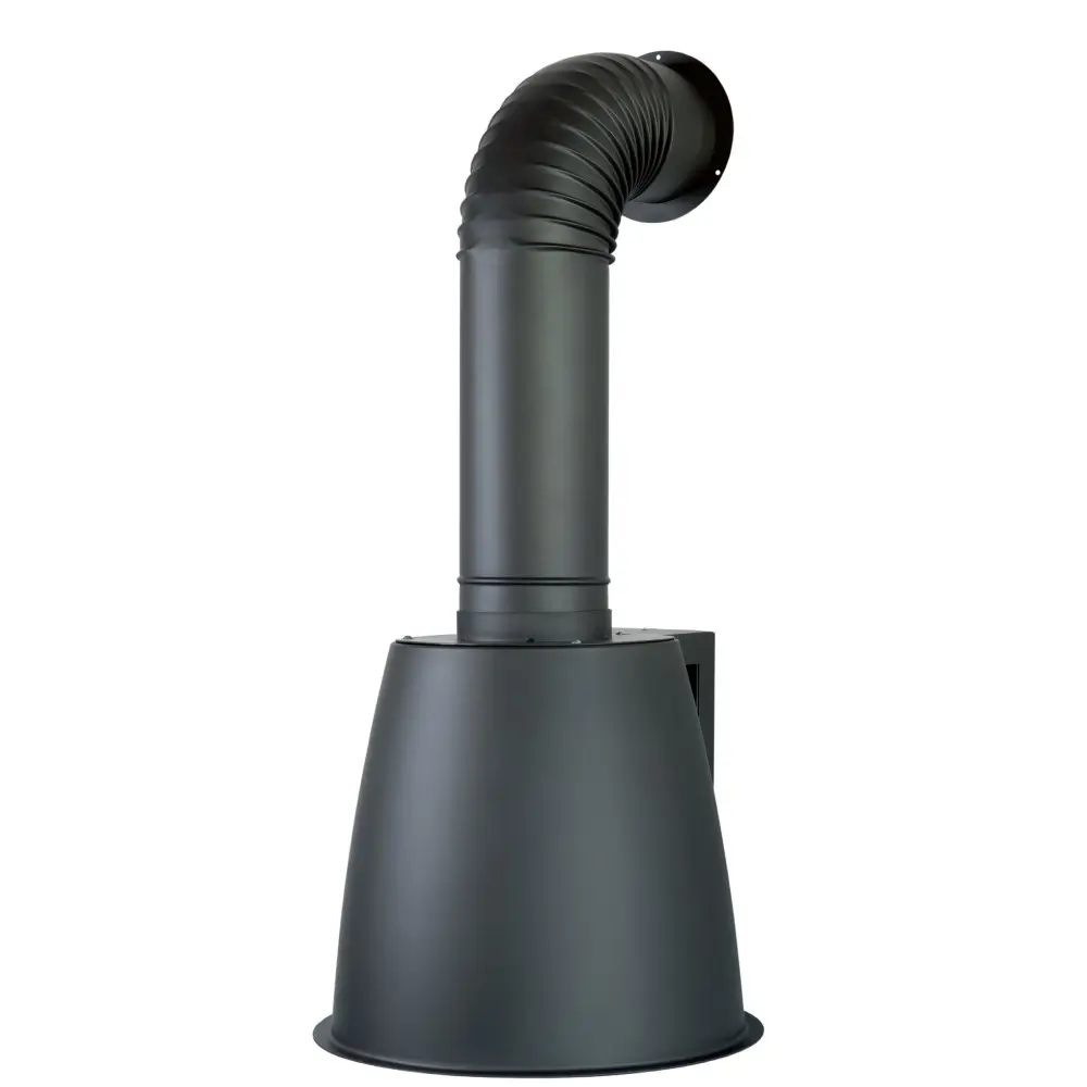 Image of Cappa aspirante URBAN LUX PARETE in acciaio inox brunito cm 49