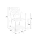 Sedia c-br ivrea bianco - be0805090