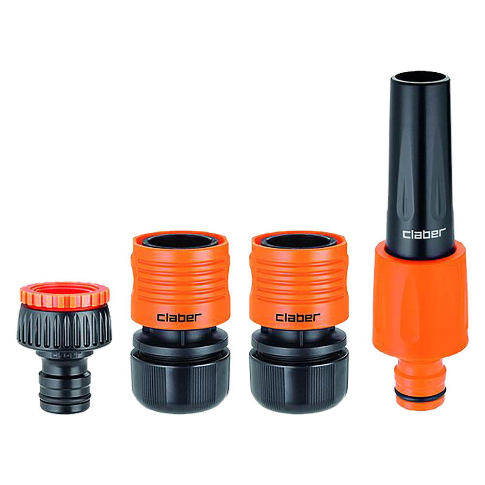 Lancia e raccordi rapidi 4 pezzi max flow