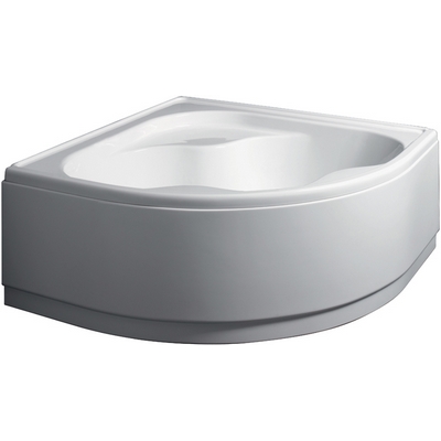 Vasca angolare bianca 140x140 cm