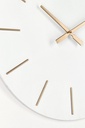 Orologio parete bianco D60 cm
