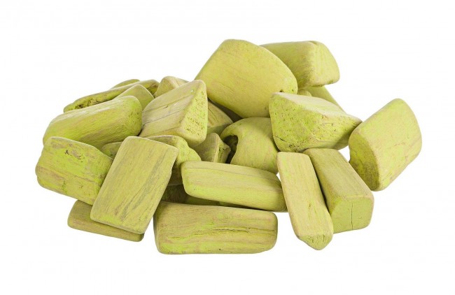Legnetto decorativo verde 250g