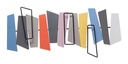 Main Image for Decorazione parete Mondrian 80.5x35 cm
