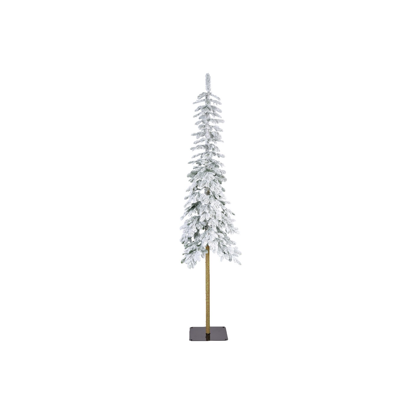 Albero Alpin Fir D60 H240cm verde innevato