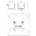 Copriwater univ. tortora sc. opaco