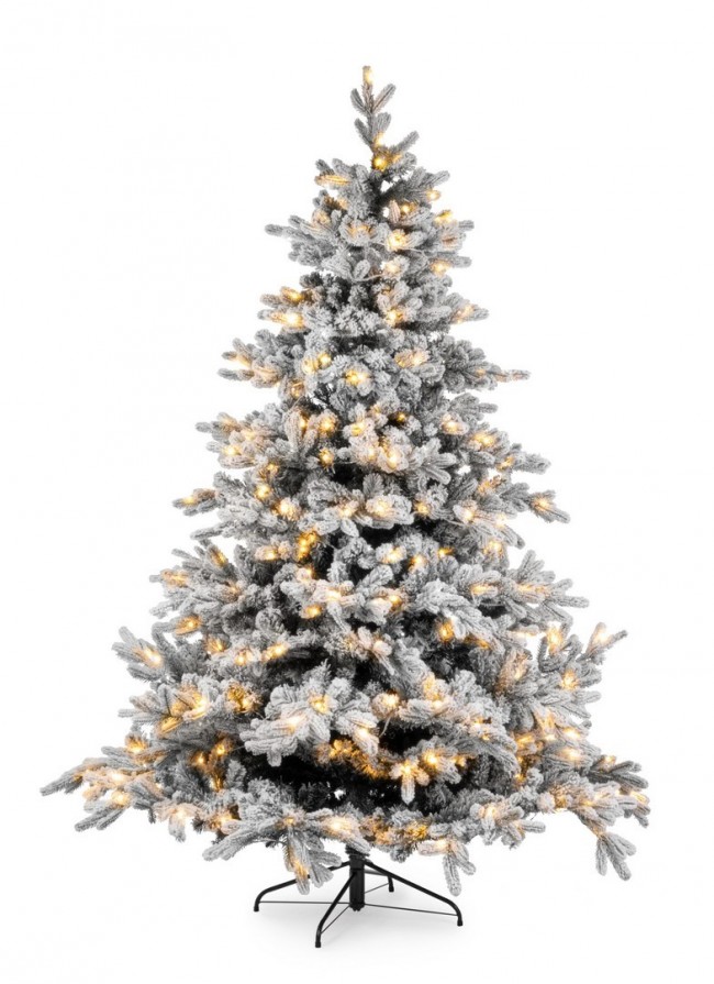 Image of Albero Massive Innevato H210-2853R 450L