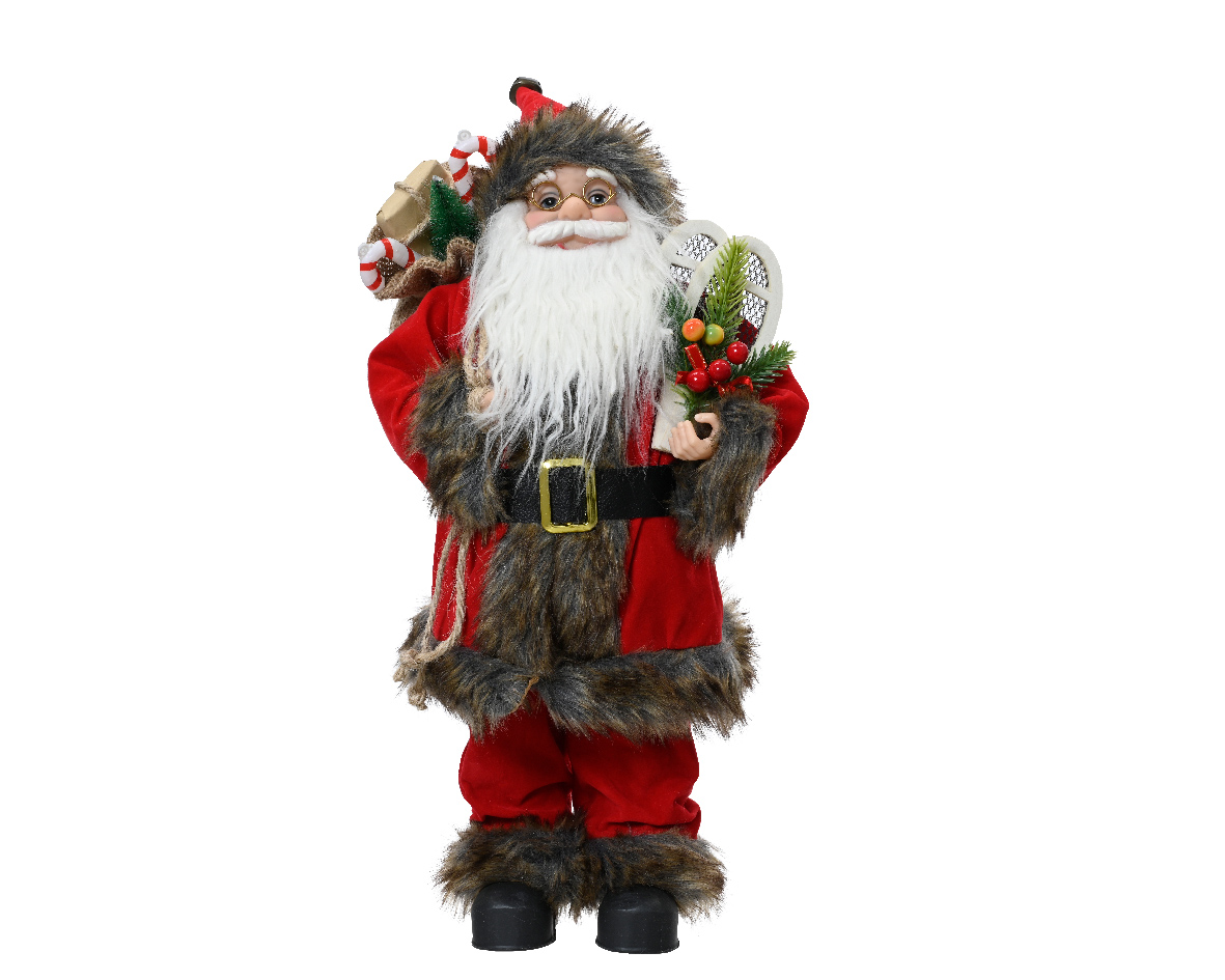 Image of Babbo Natale in poliestere 26x18x60 cm