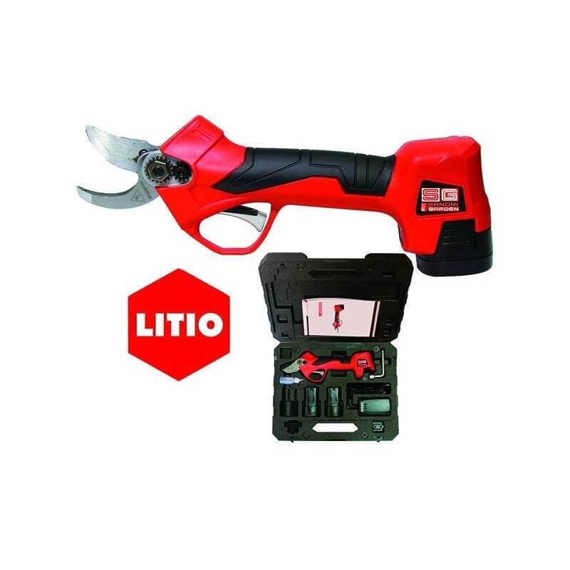 Image of Forbici per potatura Sandrigard SG-FP 25 Li con 2 batterie 14,4V 2Ah