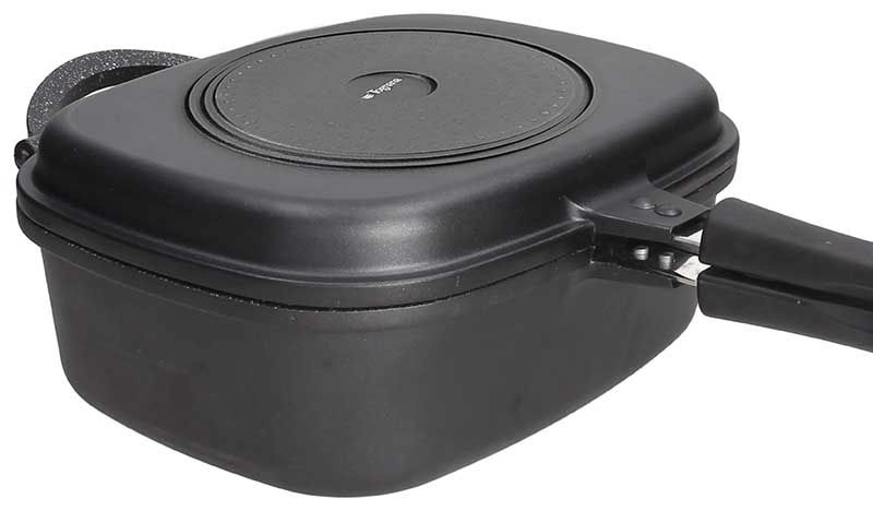 Image of Fornetto Multifunzione Rettangolare XL Con 3 Accessori in alluminio nero Sphera