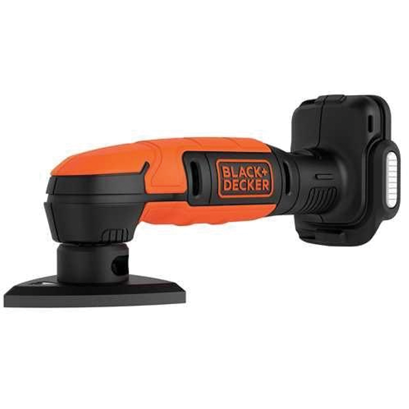 Image of nero&amp;Decker Bdcds12N Levigatrice Platorello Delta Con Velcro A Batteria 12V