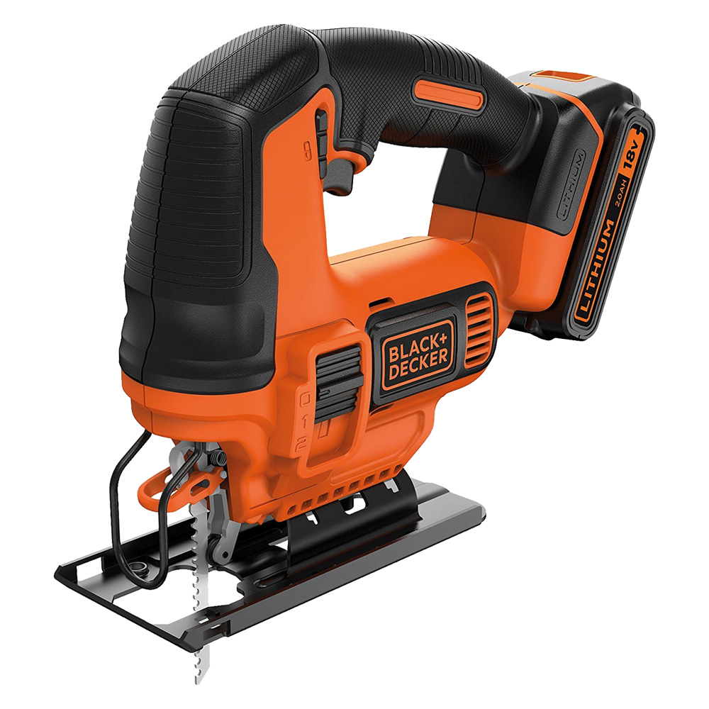 Image of Seghetto Alternativo A Batteria Bdcjs18-Qw 18V - 2 Ah Litio nero Decker