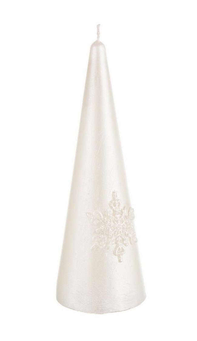 Image of 12x Candela Pearl Cono Bianco H15