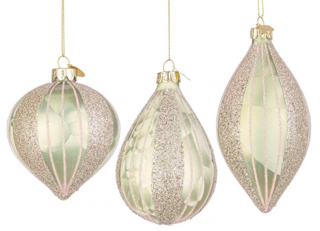 Image of 12x Pendaglio Vt Chrystal Verde Vert Ass3
