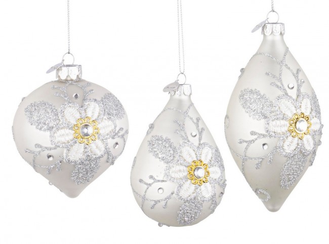 Image of 12x Pendaglio Vt Floret Bianco Ass3