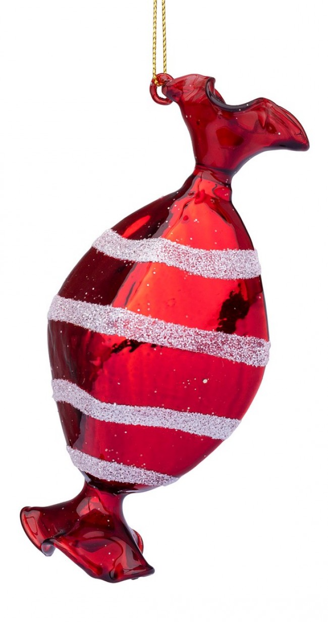 Image of 12x Pendaglio Vt Sugary Rosso 6,3X13,5H