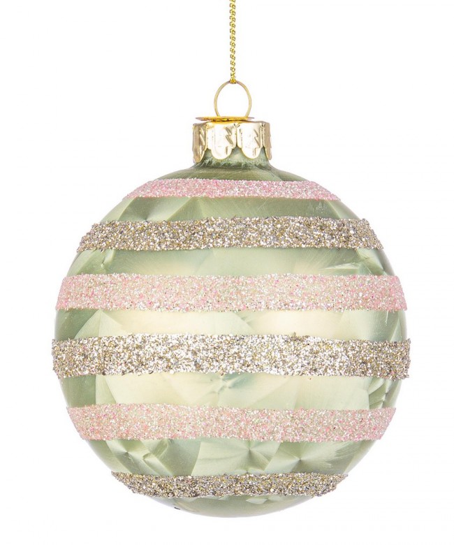 Image of 12x Sfera Vt Chrystal Verde Orizz D80