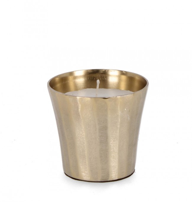 Image of 4x Candela chisel oro D.11x10h metallo