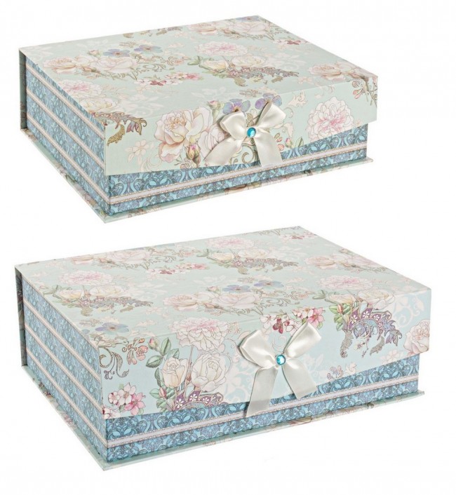 Image of 4x Set2 Scatola Peonie Rett