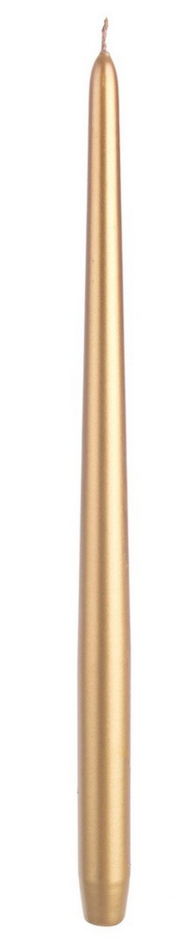 Image of 6x Candela Basic Conica Oro 40Cm