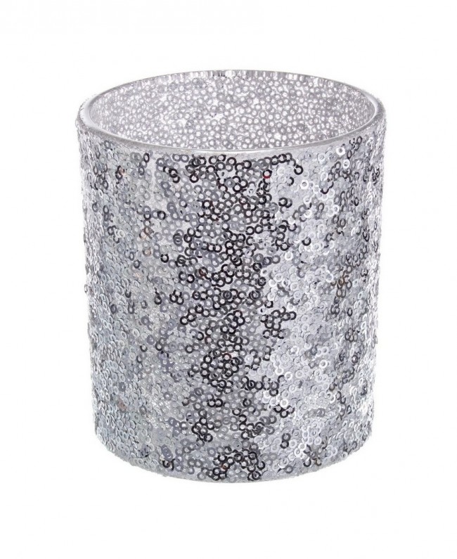 Image of 6x P.Candela Paillette Argento
