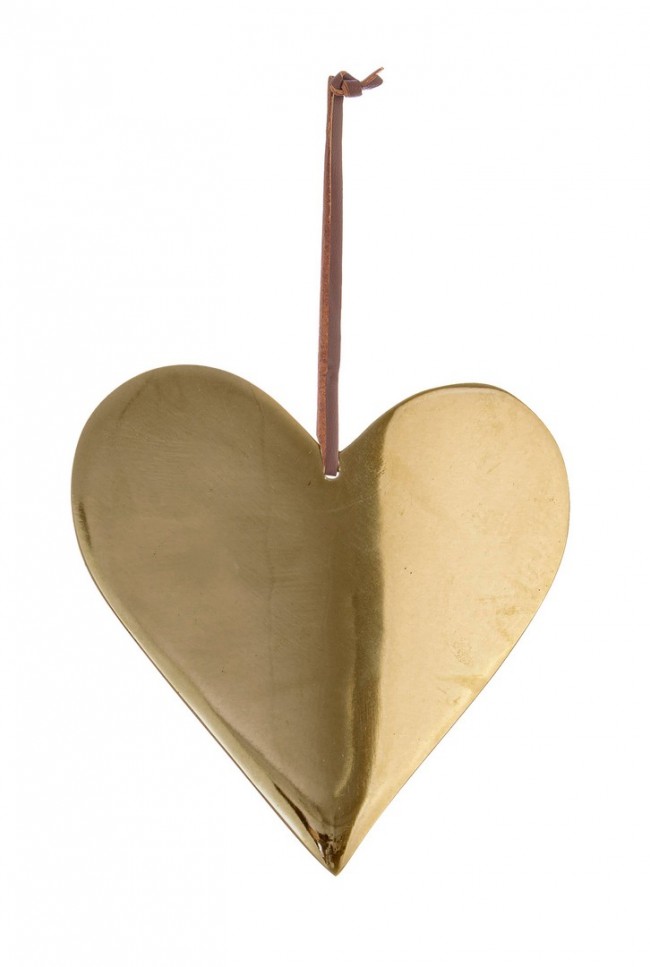 Image of 6x Pendaglio Shannon Cuore Oro 15X15H