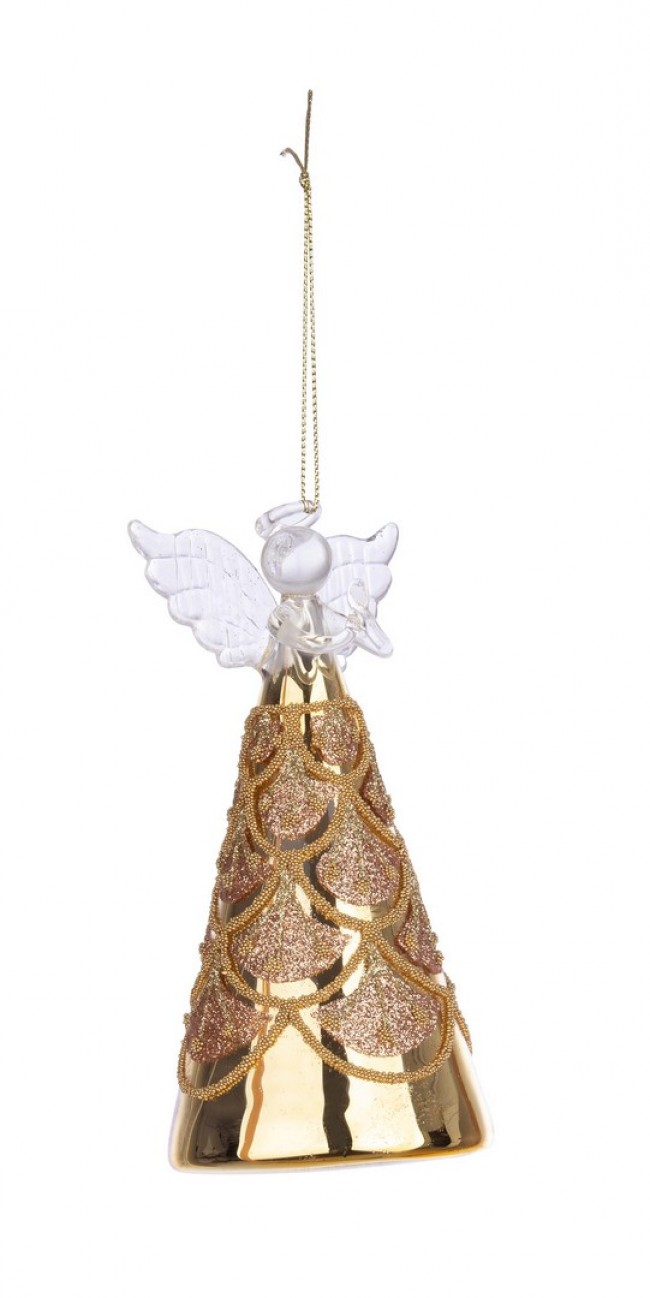 Image of 6x Pendaglio Vt Winslows Angelo Oro S