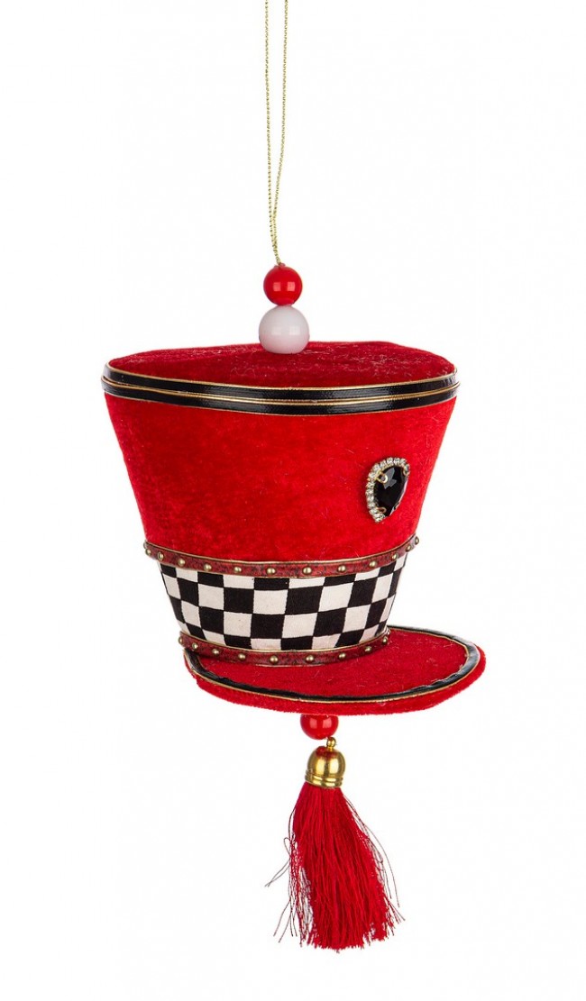 Image of 8x Pendaglio Alwyn Cappello Rosso