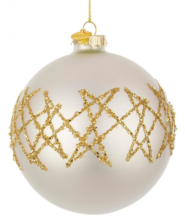 Image of 8x Sfera Vt Embellish Bianco D100
