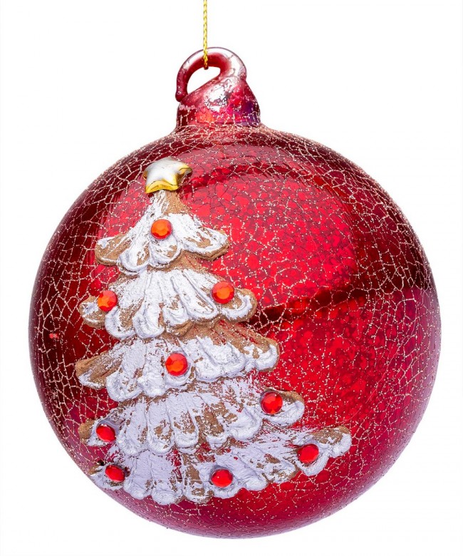 Image of 8x Sfera Vt Florid Pino Rosso D100