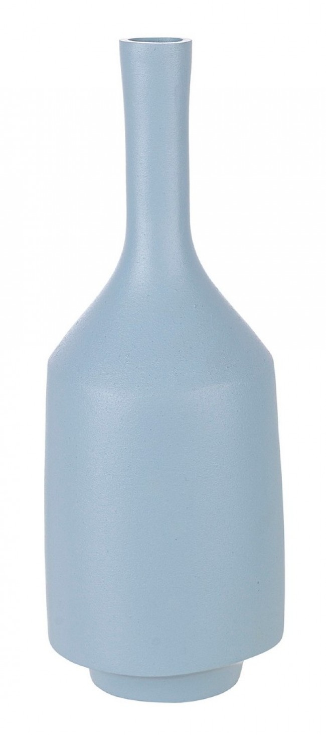 Image of Bottiglia Decorativ Kothon Azzurra L h.36,5 Cod.0183089