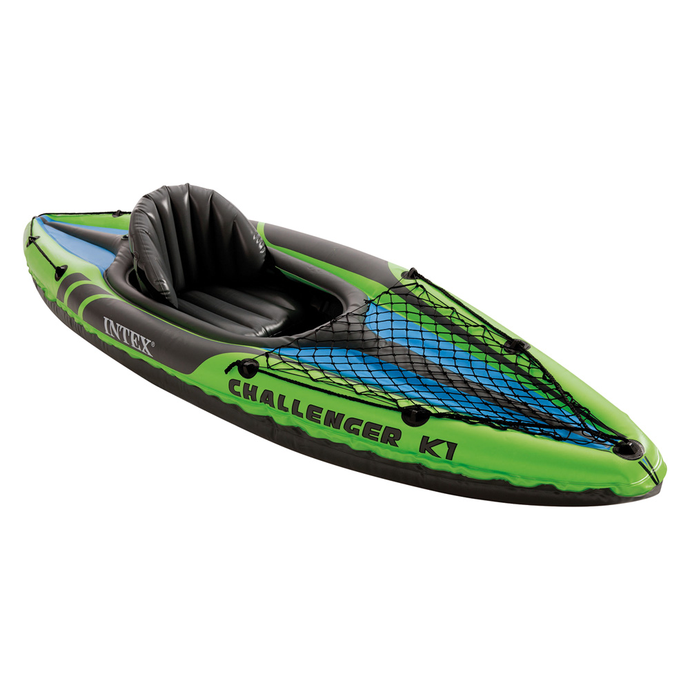 Image of Canoa Gonfiabile &#39;Challenger K1&#39; Cm 274 X 76 X 33 - 1 Posto