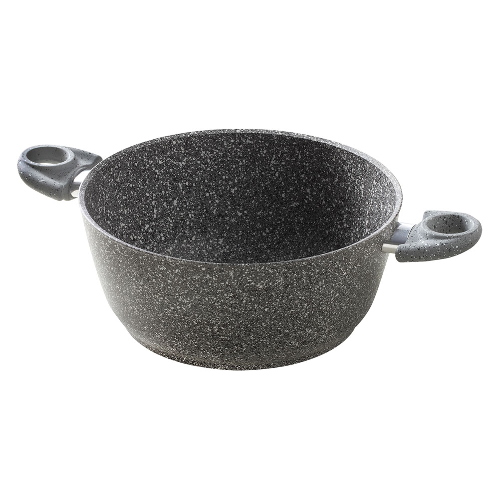 Image of Casseruola &#39;Cuore Di Pietra&#39; Cm. 20 - 2 Manici
