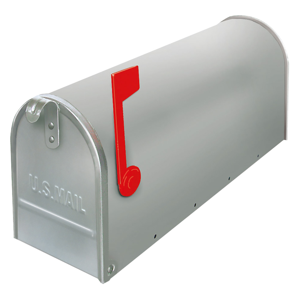 Cassetta Postale Porta Rivista Serie 'Topolino' Verniciata Argento