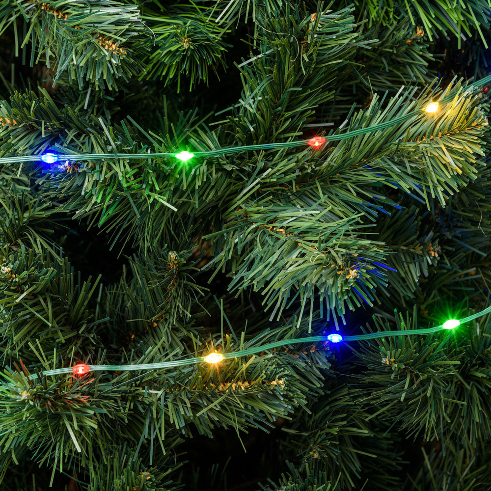 Image of Catena Lineare Gocce Di Luci A Led Serie &#39;Mtl&#39; 1000 Gocce L.Bianca -79 Mt. (75+4)