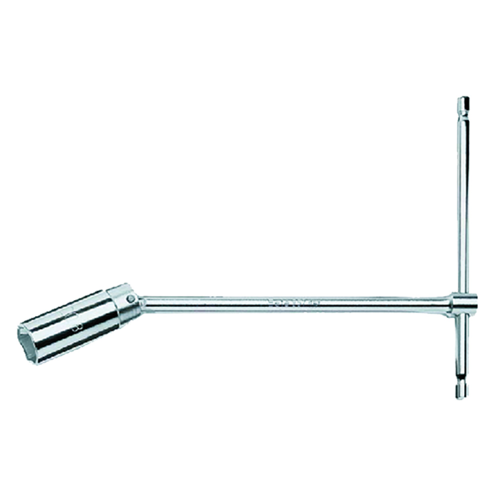 Chiave Per Candela A 'T' Snodabile Art. 957 Mm 16-5/8 Lungh. Mm 275