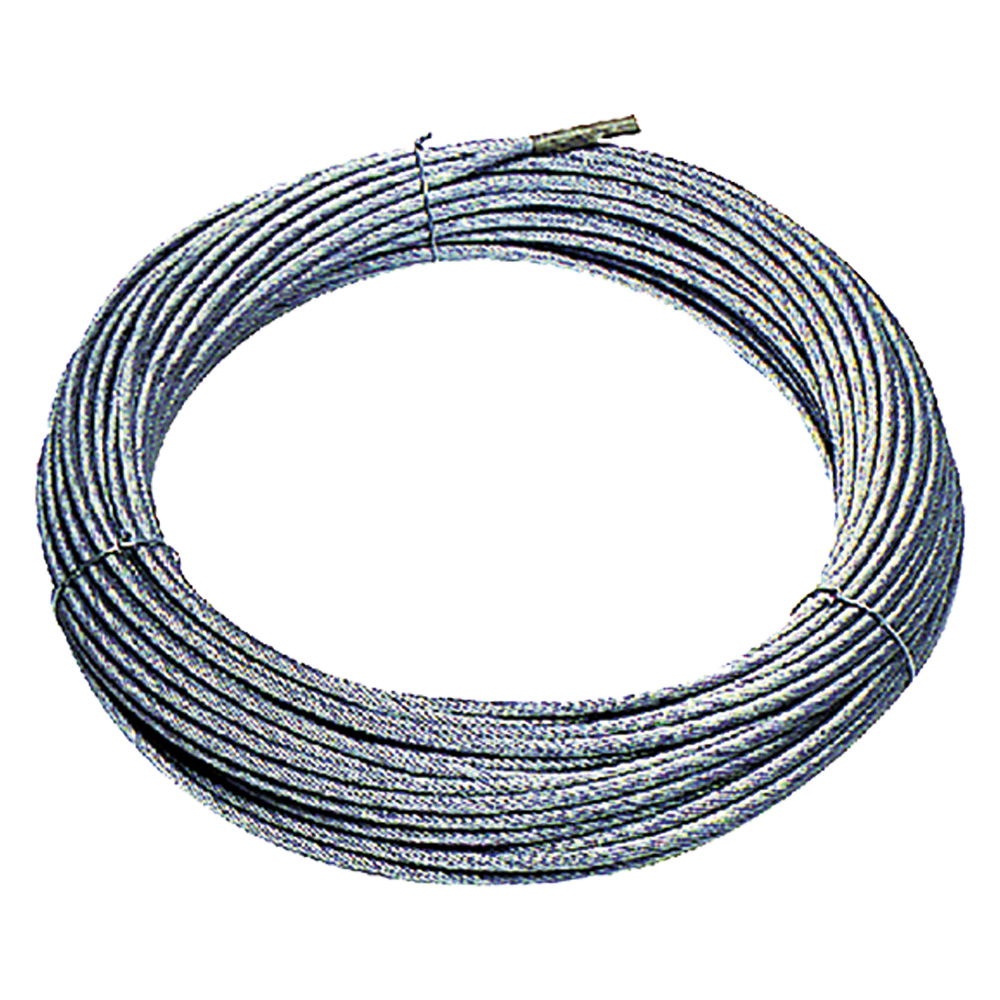 Fune antigravità 6 mm x 25 mt in acciaio